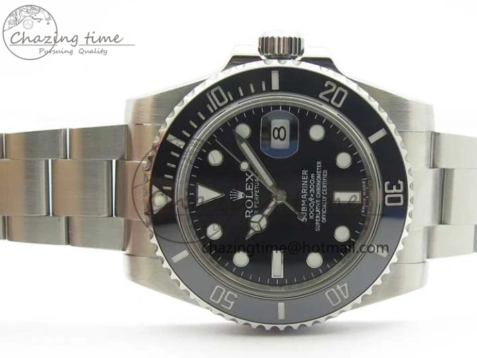 MiroTime 0109 Comfortable Submariner 116610 LN Black Ceramic ARF 1:1 Best Edition 904L SS Case and Bracelet A2824 V 3218